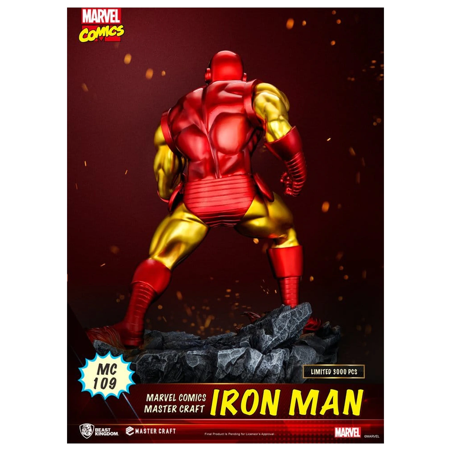 Marvel Comics Master Craft Statue Iron Man 29 cm Produktfoto