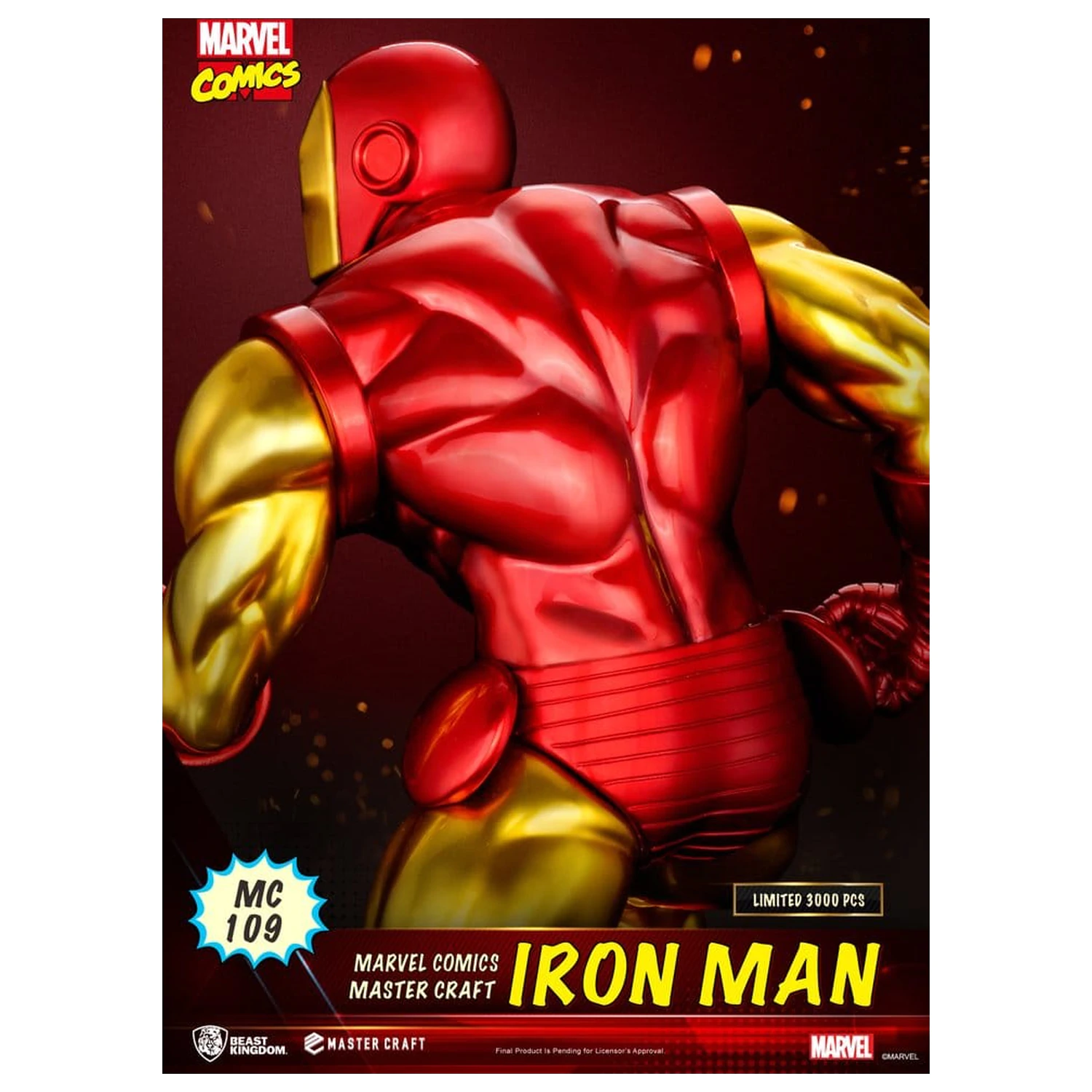 Marvel Comics Master Craft Statue Iron Man 29 cm Produktfoto