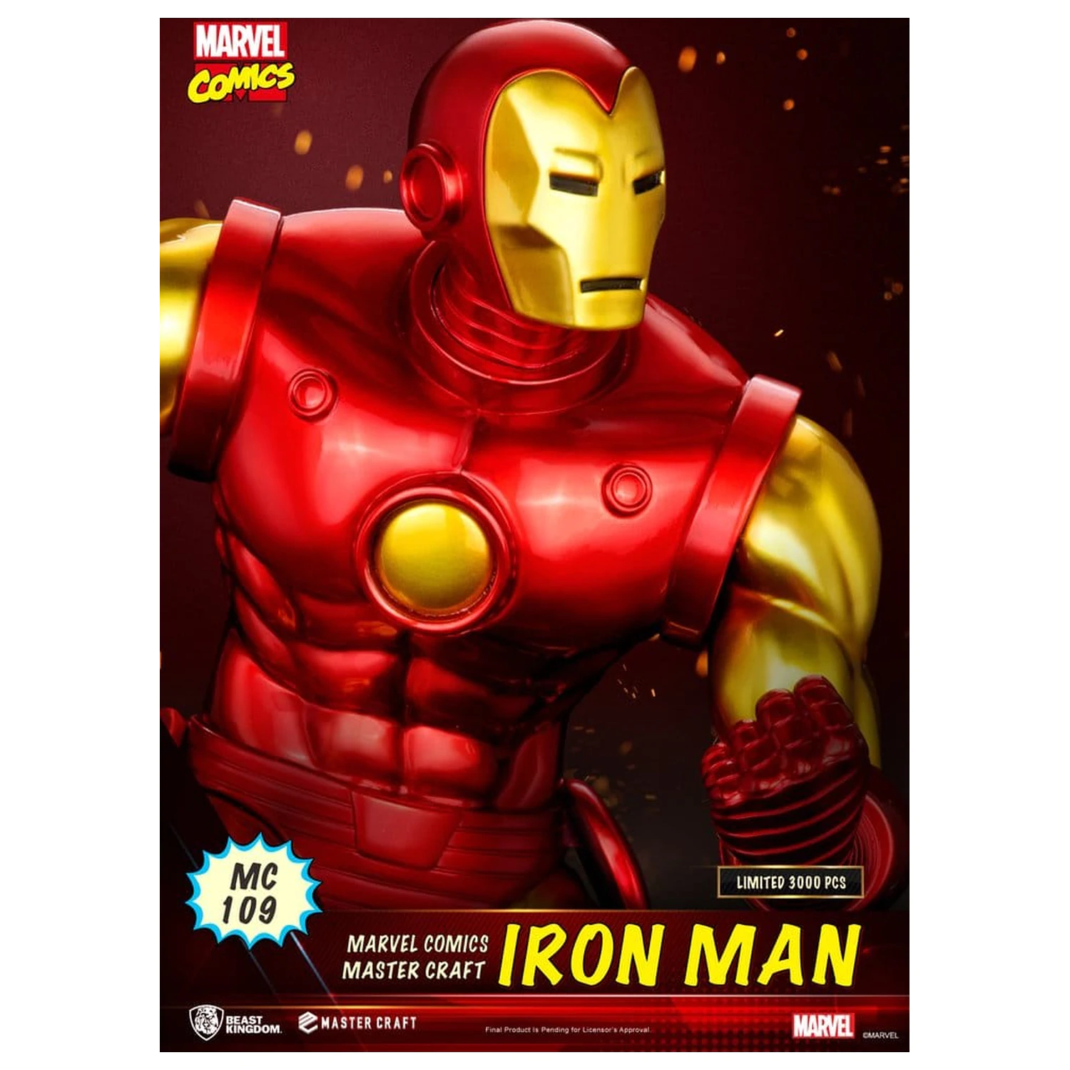 Marvel Comics Master Craft Statue Iron Man 29 cm Produktfoto