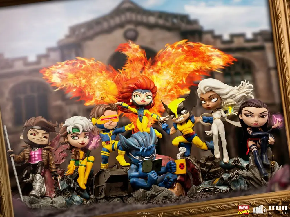 Marvel Comics Mini Co. Deluxe PVC Figur Beast (X-Men) 14 cm Produktfoto