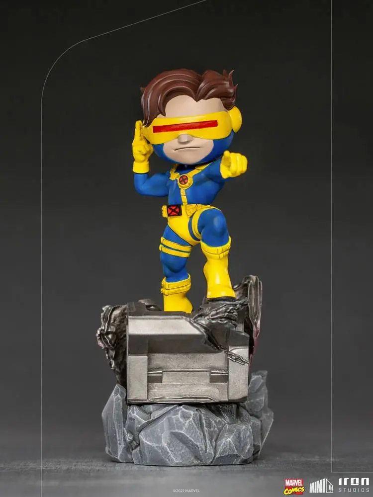 Marvel Comics Mini Co. Deluxe PVC Figur Cyclops (X-Men) 21 cm Produktfoto