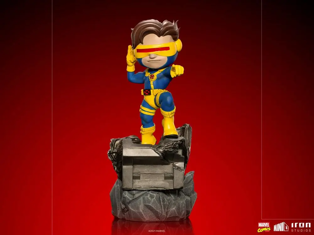 Marvel Comics Mini Co. Deluxe PVC Figur Cyclops (X-Men) 21 cm Produktfoto