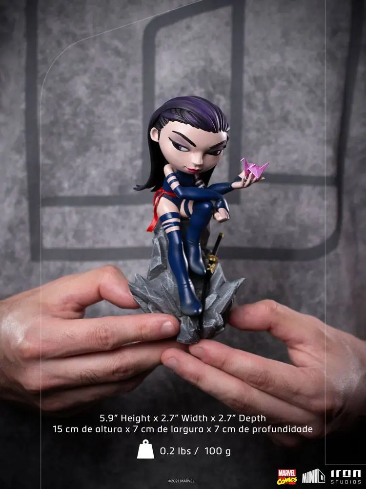 Marvel Comics Mini Co. Deluxe PVC Figur Psylocke (X-Men) 15 cm Produktfoto