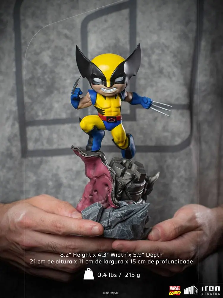 Marvel Comics Mini Co. Deluxe PVC Figur Wolverine (X-Men) 21 cm Produktfoto