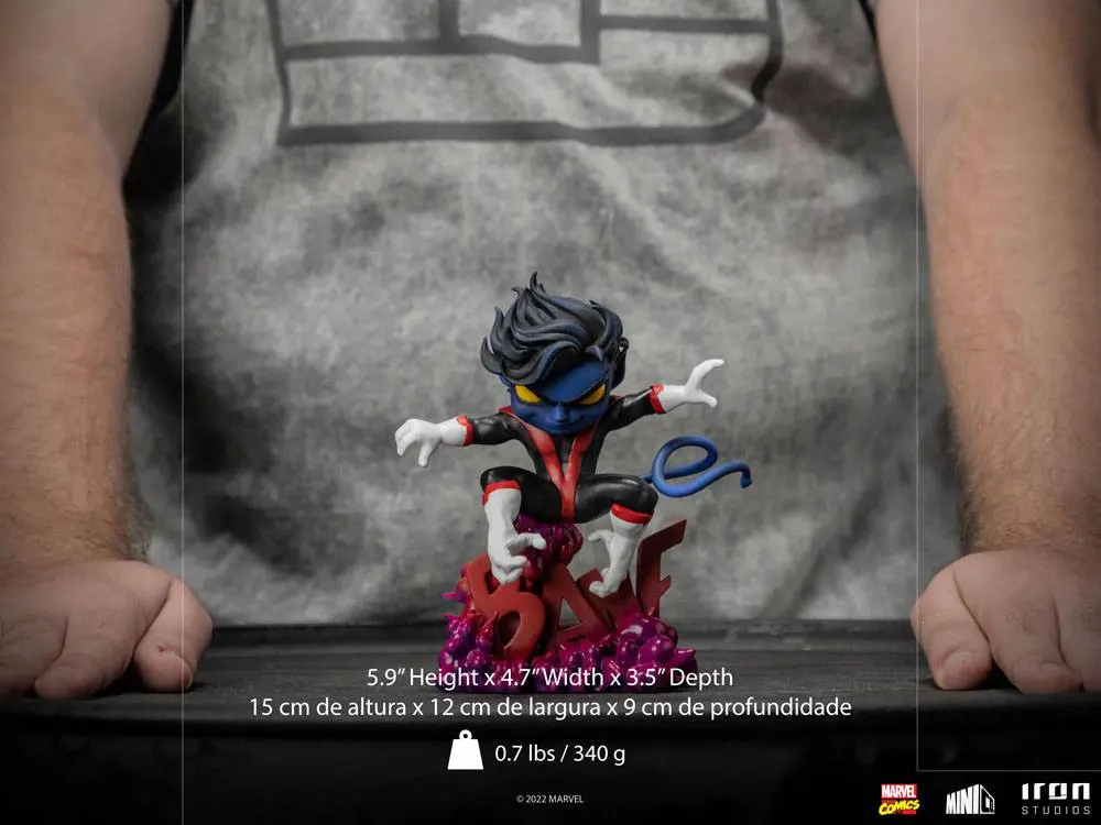 Marvel Comics Mini Co. PVC Figur Nightcrawler (X-Men) 15 cm Produktfoto