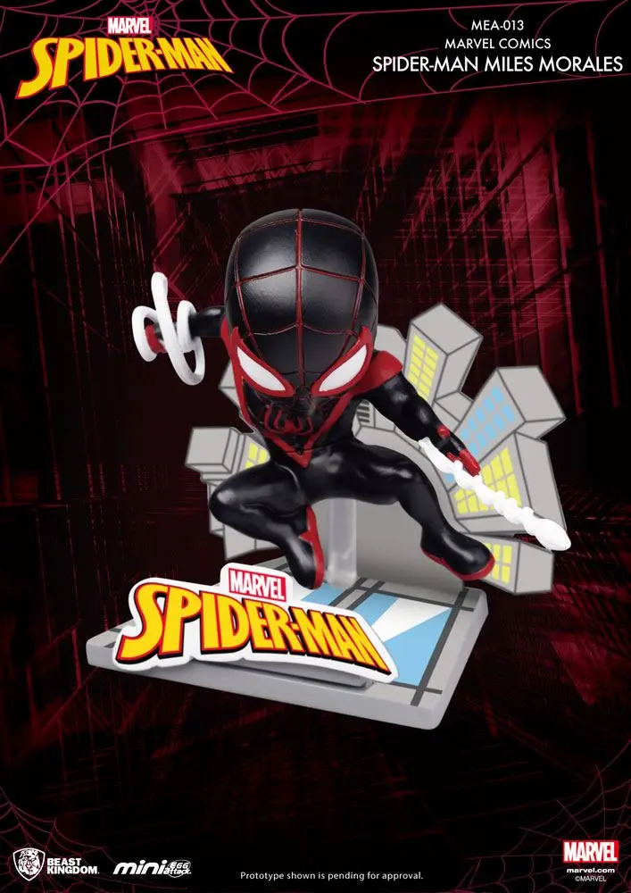 Marvel Comics Mini Egg Attack Figur Spider-Man Miles Morales 8 cm Produktfoto