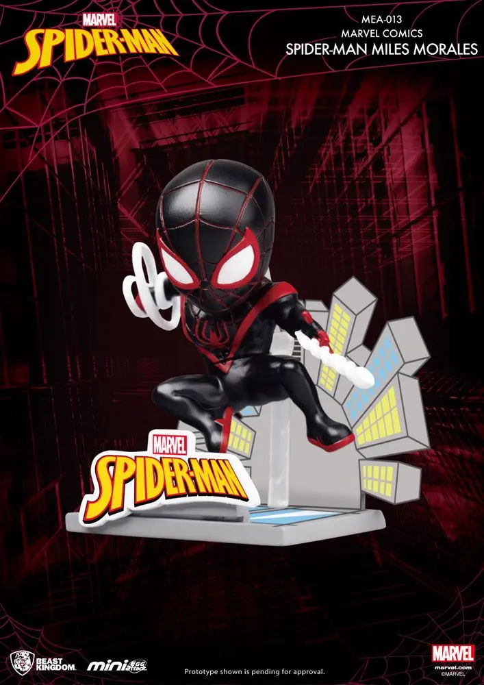 Marvel Comics Mini Egg Attack Figur Spider-Man Miles Morales 8 cm Produktfoto