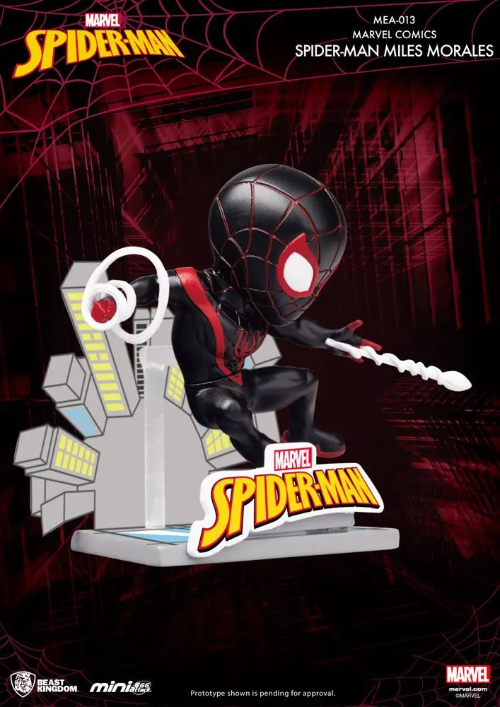 Marvel Comics Mini Egg Attack Figur Spider-Man Miles Morales 8 cm Produktfoto