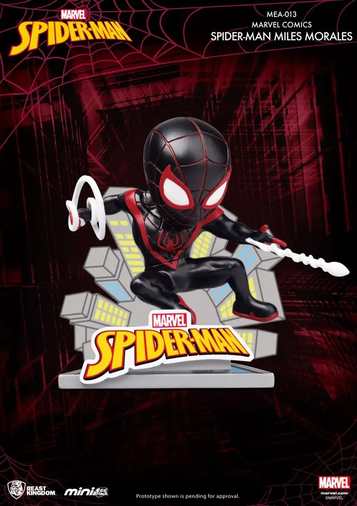 Marvel Comics Mini Egg Attack Figur Spider-Man Miles Morales 8 cm Produktfoto