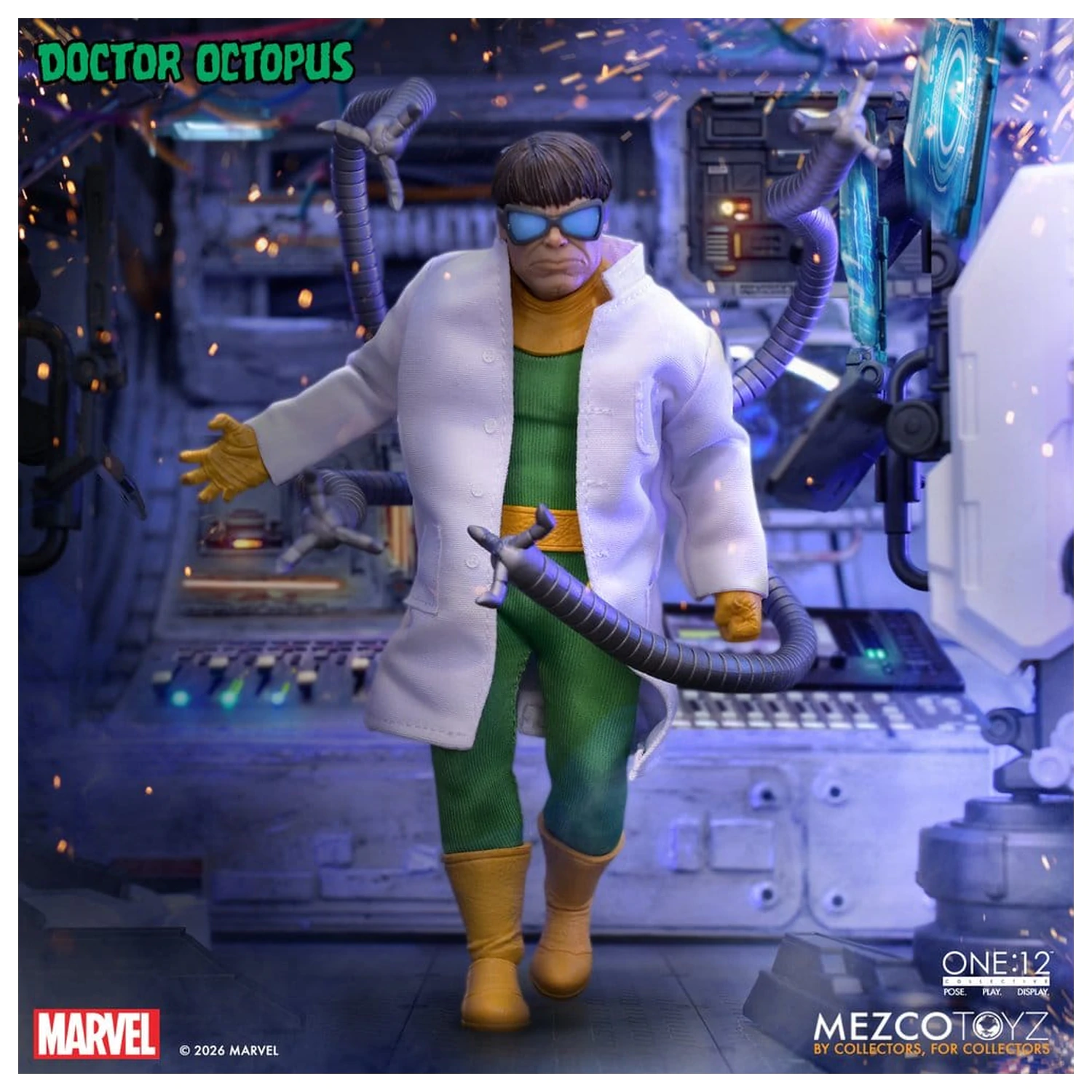 Marvel Comics One:12 Collective Actionfigur 1/12 Doctor Octopus 16 cm Produktfoto