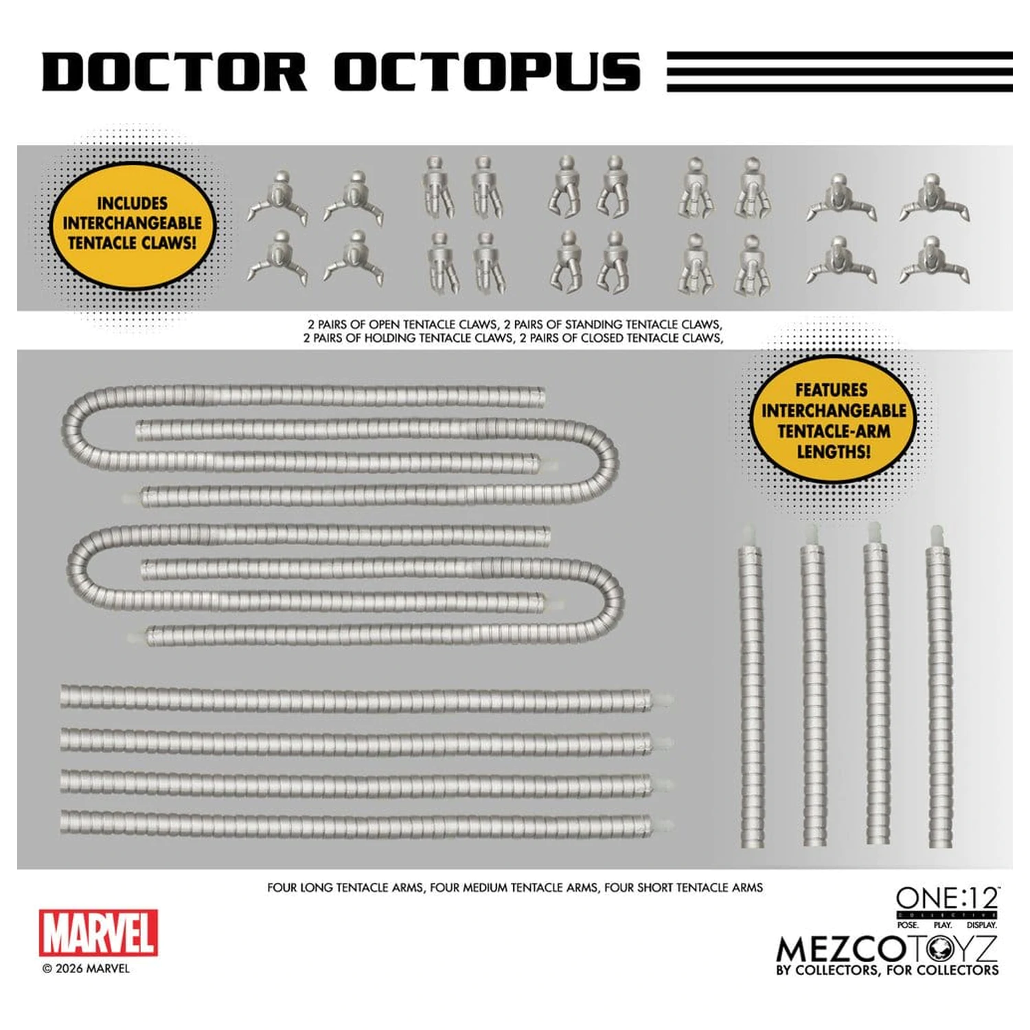 Marvel Comics One:12 Collective Actionfigur 1/12 Doctor Octopus 16 cm Produktfoto