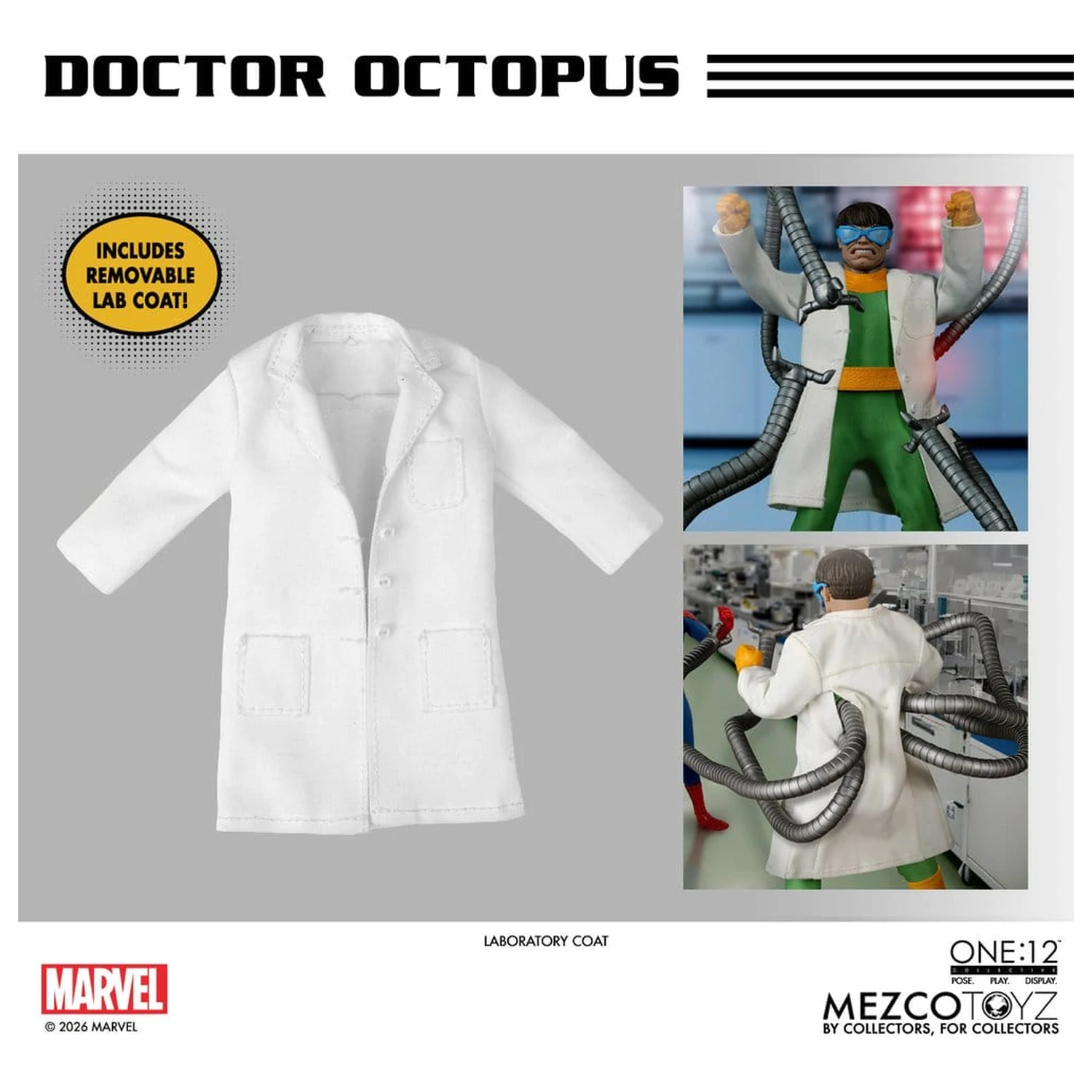 Marvel Comics One:12 Collective Actionfigur 1/12 Doctor Octopus 16 cm Produktfoto