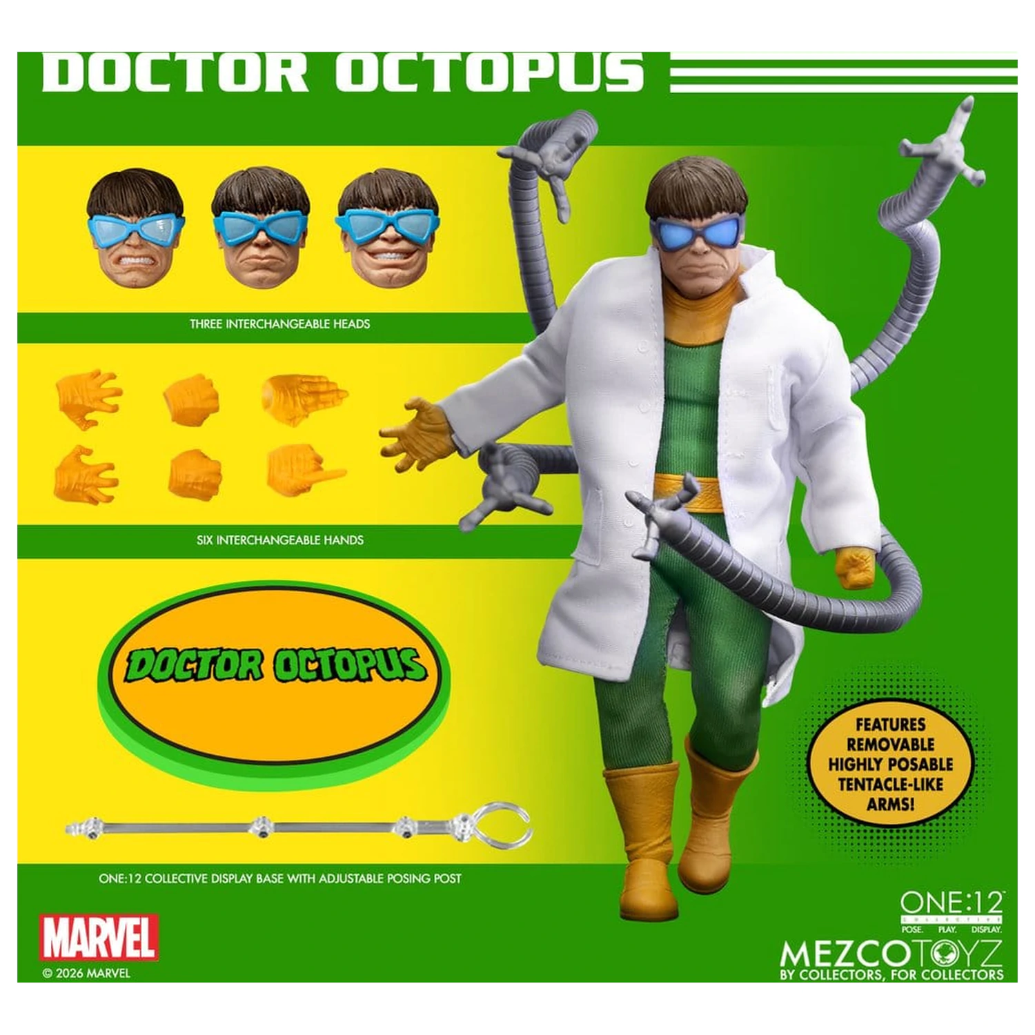 Marvel Comics One:12 Collective Actionfigur 1/12 Doctor Octopus 16 cm Produktfoto