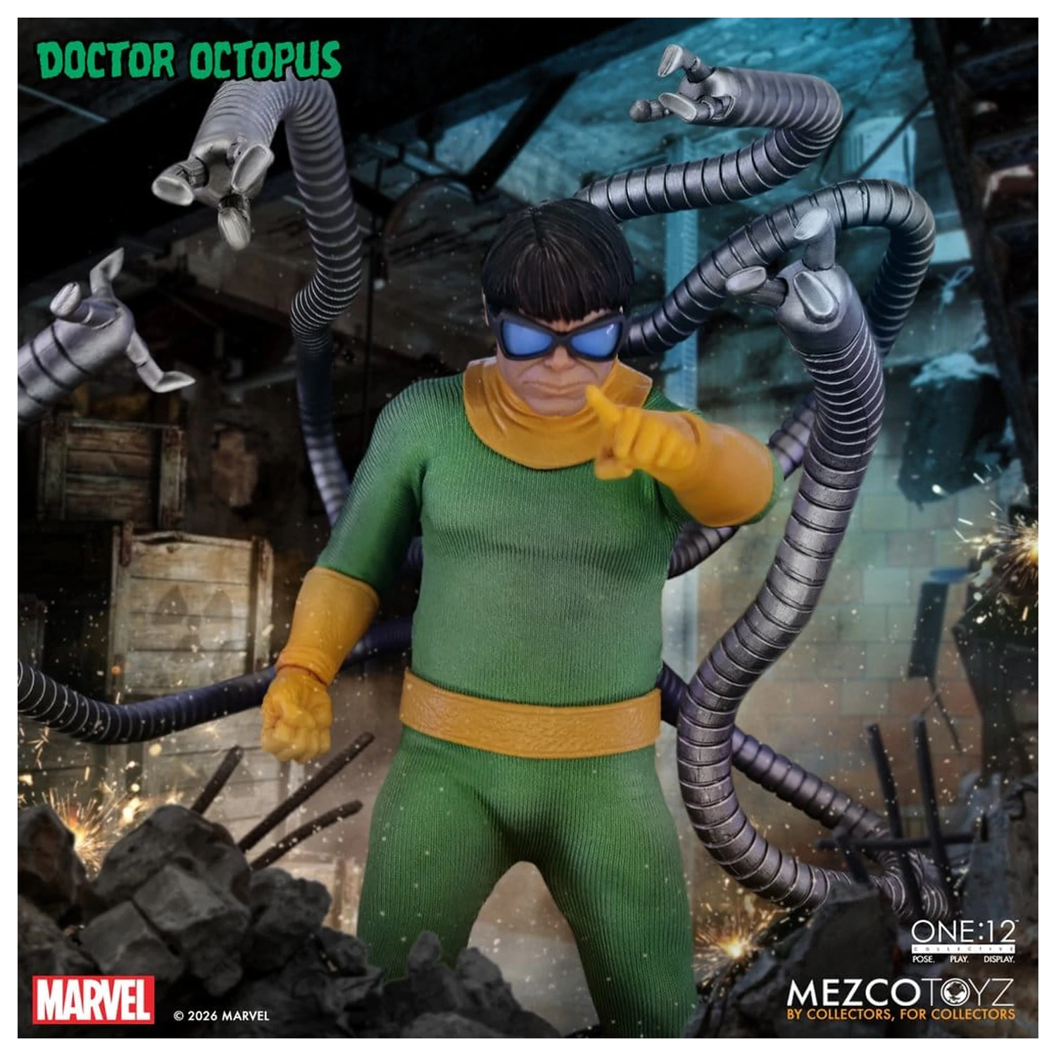 Marvel Comics One:12 Collective Actionfigur 1/12 Doctor Octopus 16 cm Produktfoto