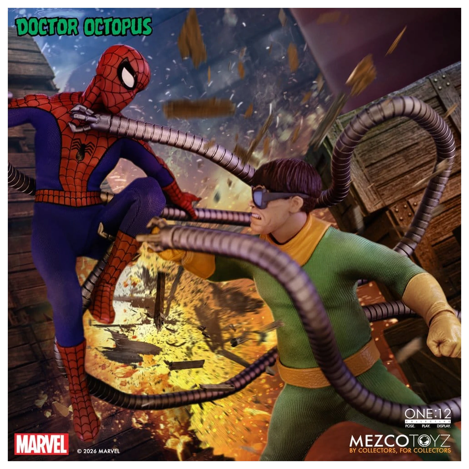 Marvel Comics One:12 Collective Actionfigur 1/12 Doctor Octopus 16 cm Produktfoto