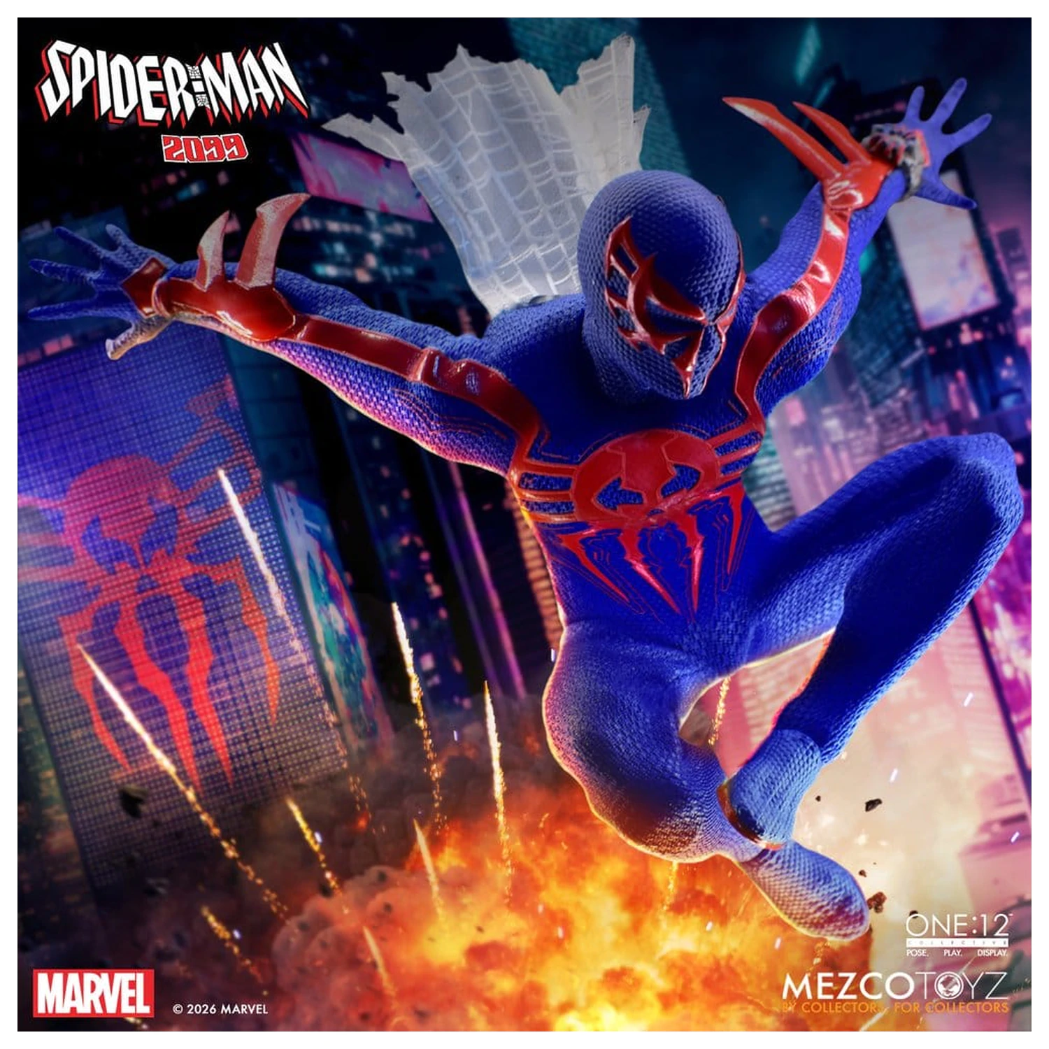 Marvel Comics One:12 Collective Action Figur 1/12 Spider-Man 2099 17 cm Produktfoto
