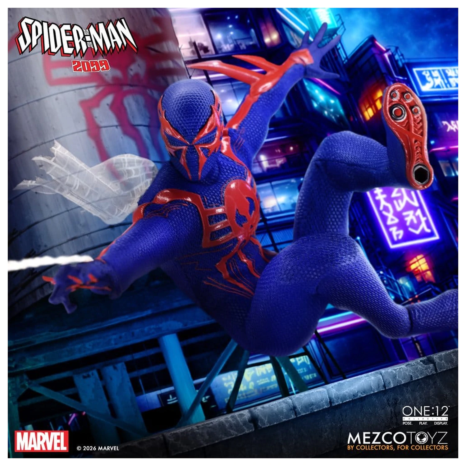 Marvel Comics One:12 Collective Action Figur 1/12 Spider-Man 2099 17 cm Produktfoto