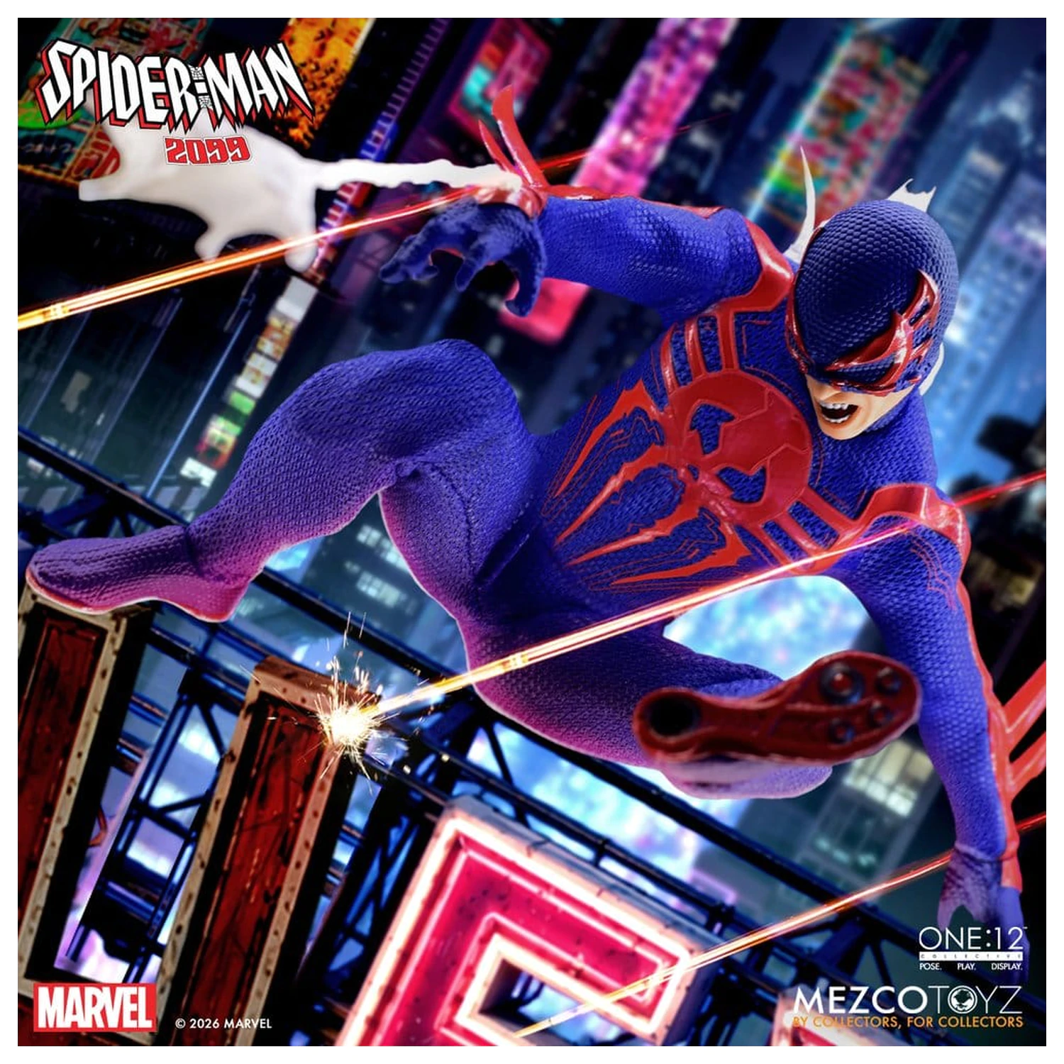 Marvel Comics One:12 Collective Action Figur 1/12 Spider-Man 2099 17 cm Produktfoto