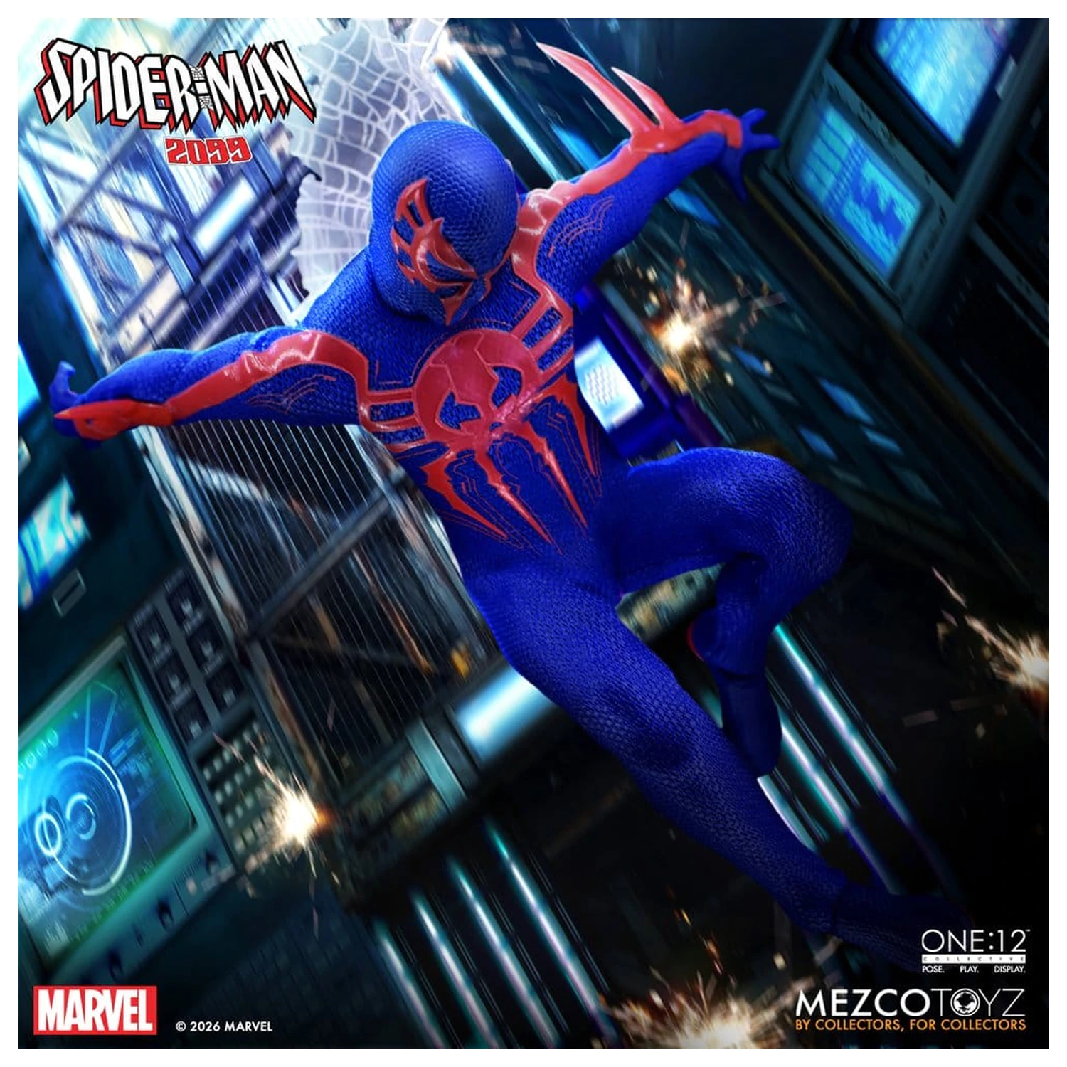Marvel Comics One:12 Collective Action Figur 1/12 Spider-Man 2099 17 cm Produktfoto