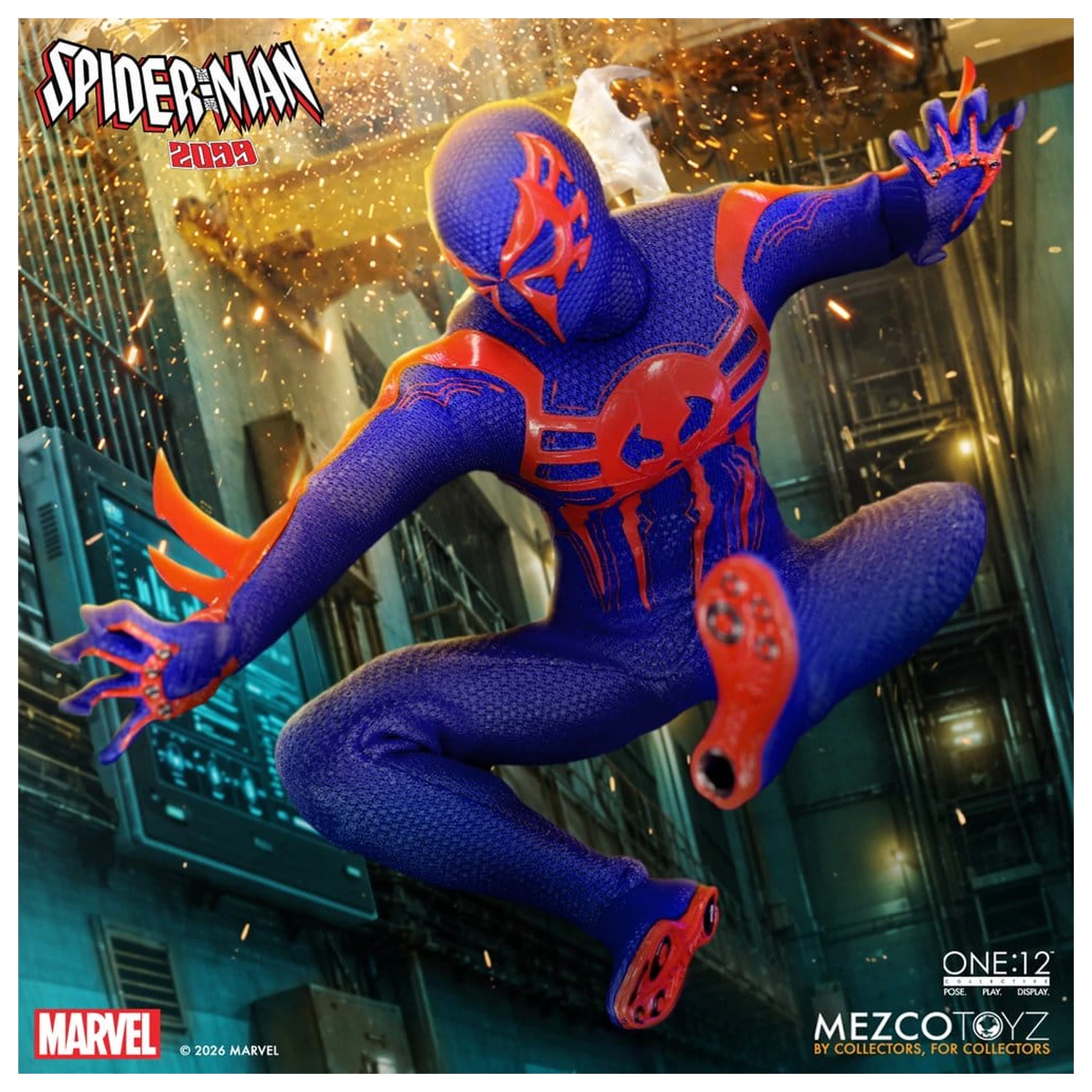 Marvel Comics One:12 Collective Action Figur 1/12 Spider-Man 2099 17 cm Produktfoto