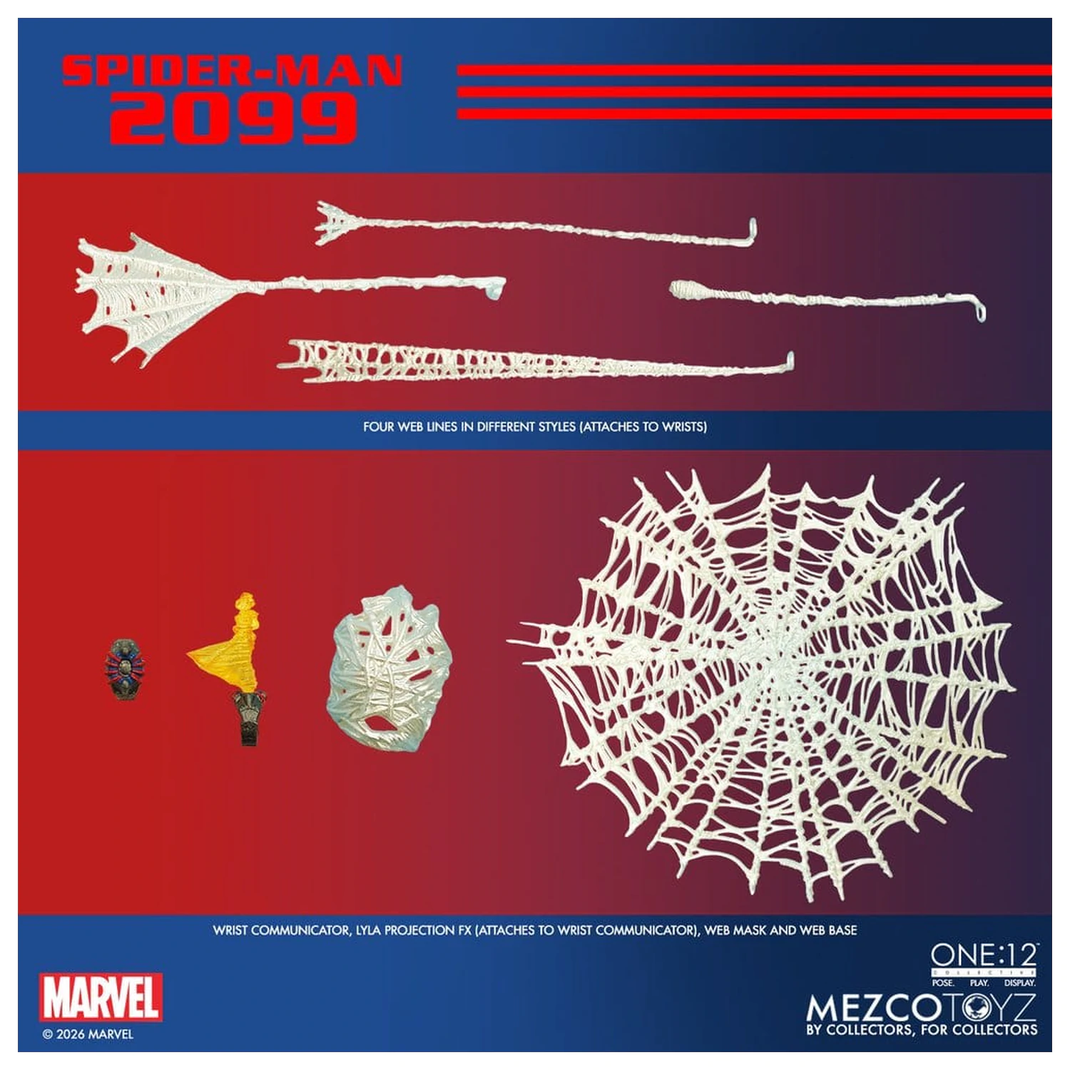 Marvel Comics One:12 Collective Action Figur 1/12 Spider-Man 2099 17 cm Produktfoto