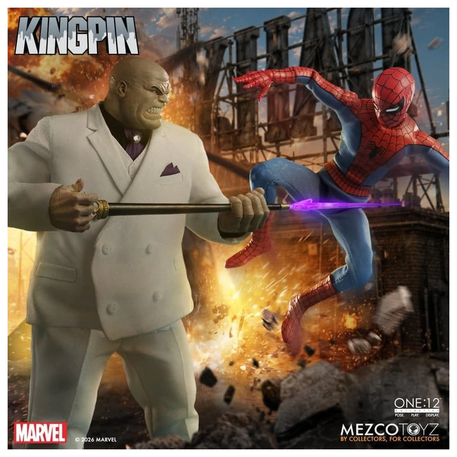 Marvel Comics One:12 Collective Action Figur 1/12 Kingpin 18 cm Produktfoto