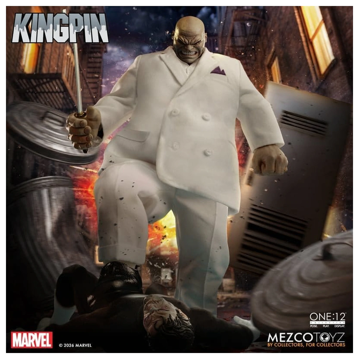 Marvel Comics One:12 Collective Action Figur 1/12 Kingpin 18 cm Produktfoto