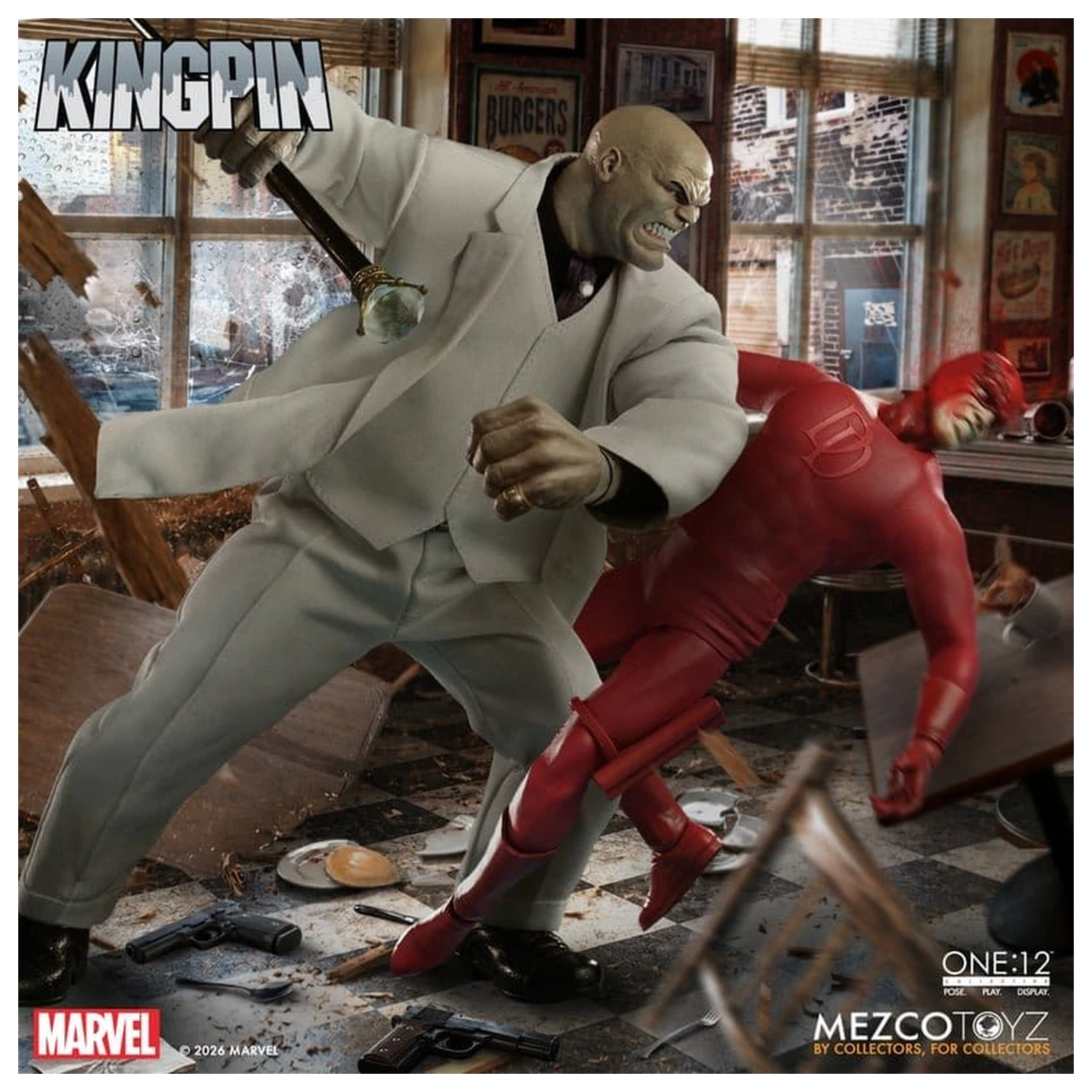 Marvel Comics One:12 Collective Action Figur 1/12 Kingpin 18 cm Produktfoto