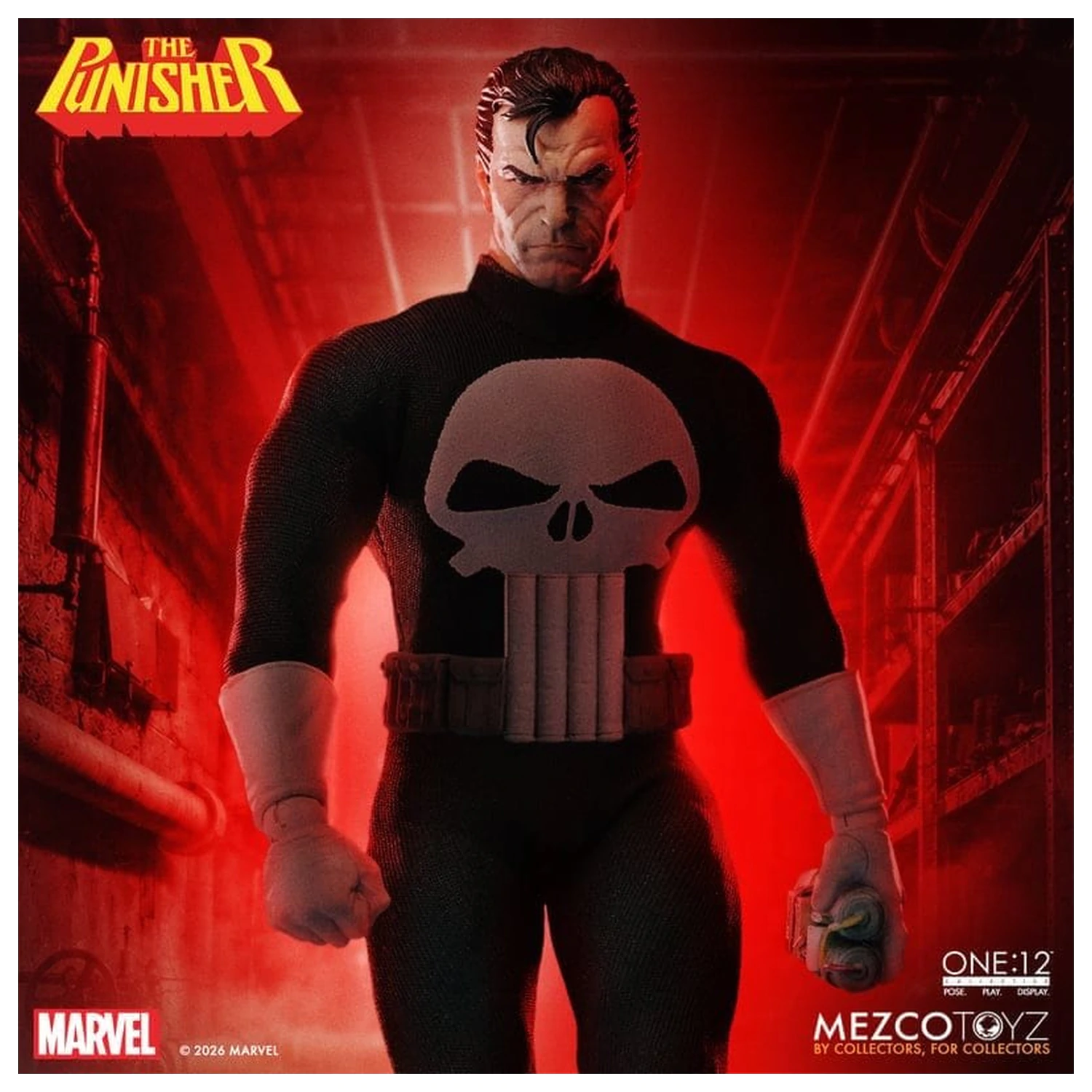 Marvel Comics One:12 Collective Action Figur 1/12 Punisher 17 cm Produktfoto