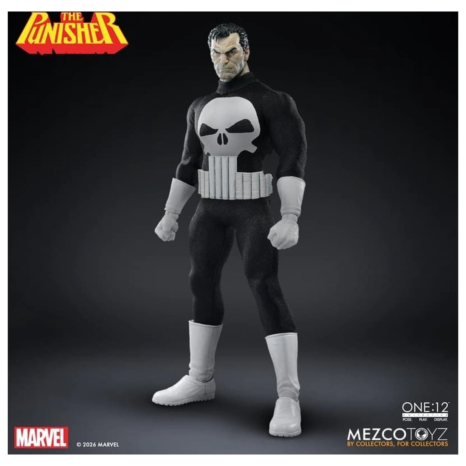 Marvel Comics One:12 Collective Action Figur 1/12 Punisher 17 cm Produktfoto