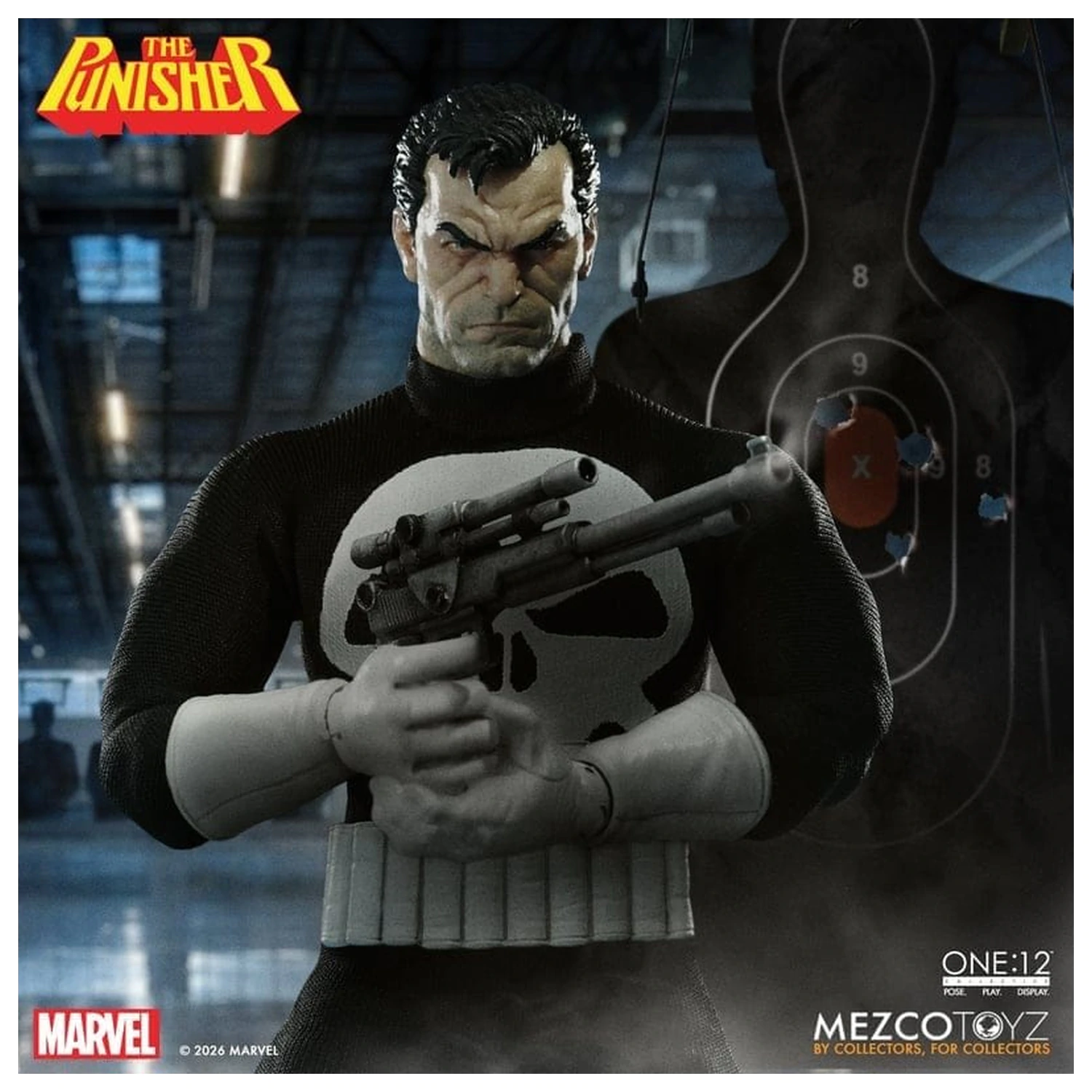 Marvel Comics One:12 Collective Action Figur 1/12 Punisher 17 cm Produktfoto