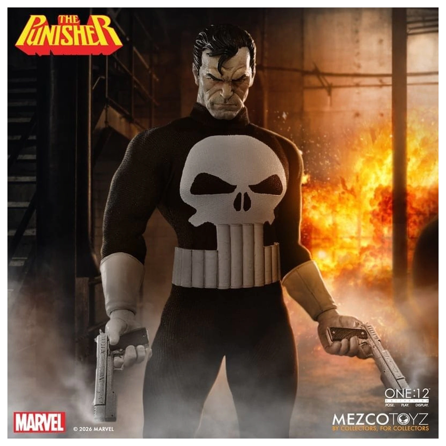 Marvel Comics One:12 Collective Action Figur 1/12 Punisher 17 cm Produktfoto