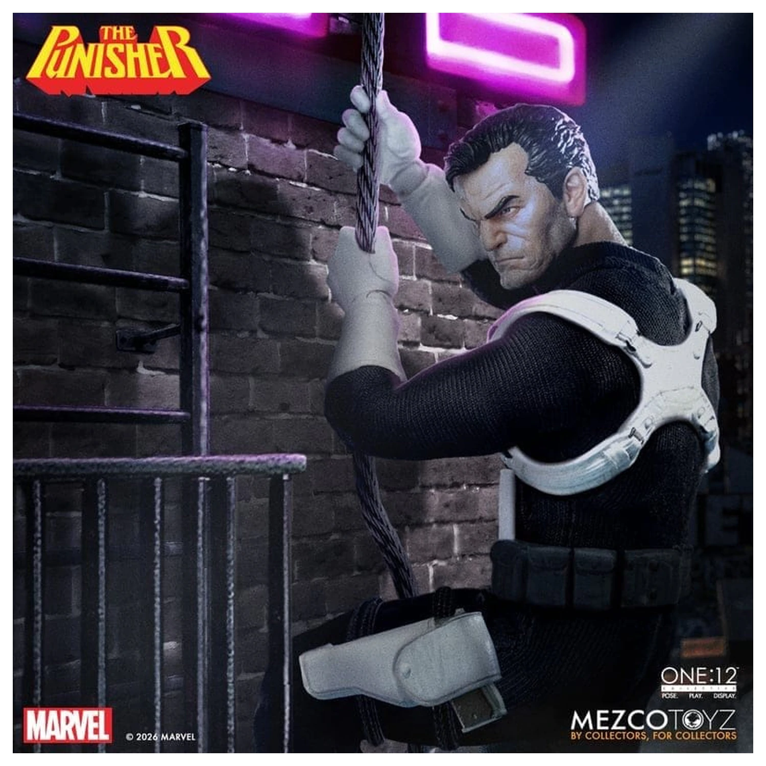 Marvel Comics One:12 Collective Action Figur 1/12 Punisher 17 cm Produktfoto