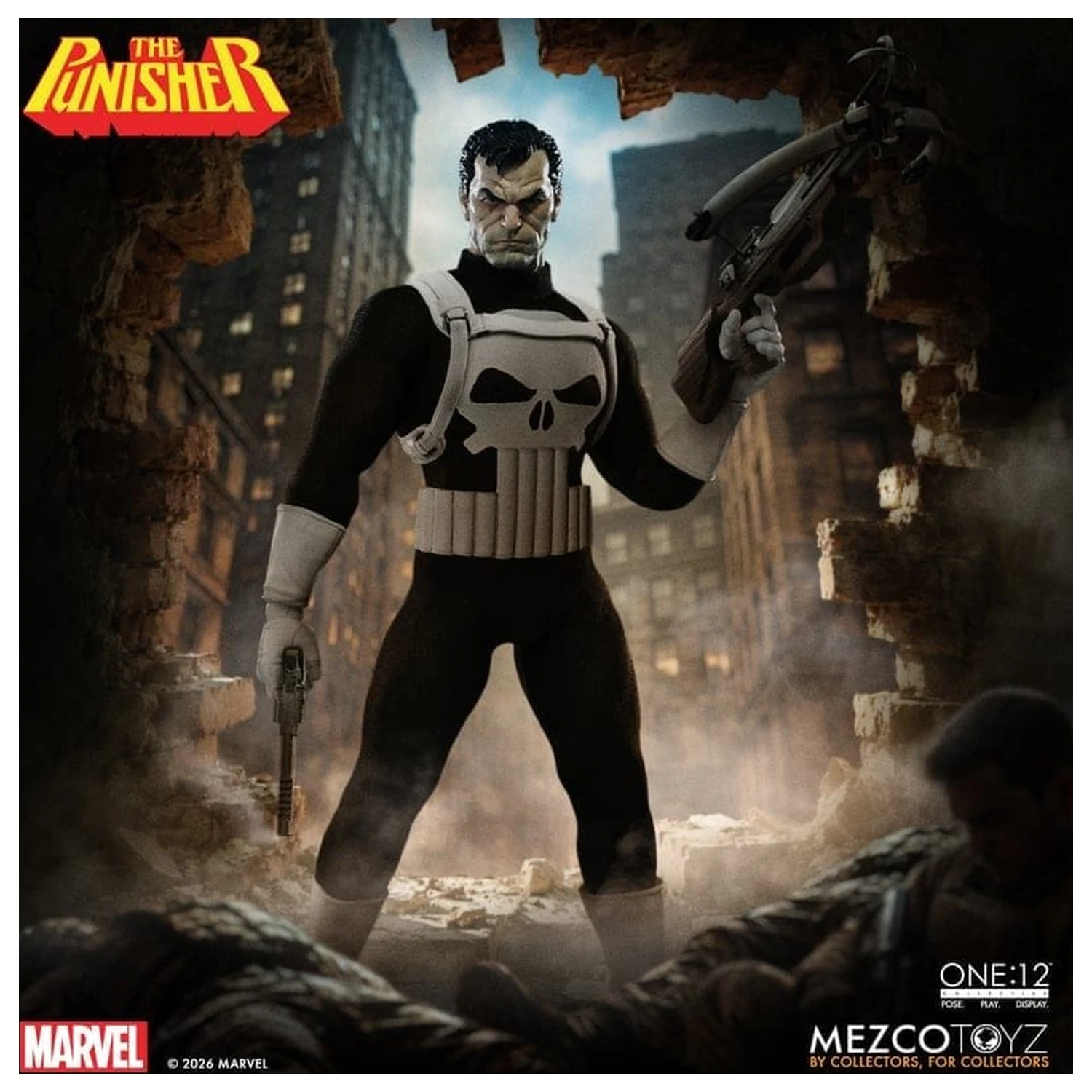 Marvel Comics One:12 Collective Action Figur 1/12 Punisher 17 cm Produktfoto
