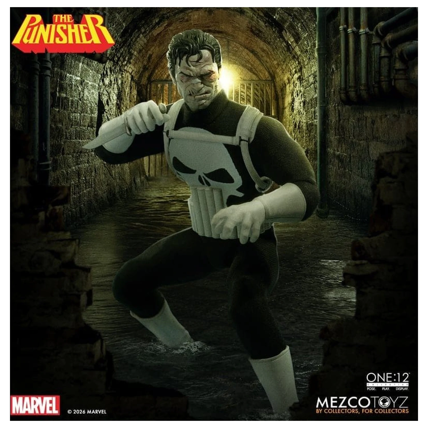 Marvel Comics One:12 Collective Action Figur 1/12 Punisher 17 cm Produktfoto