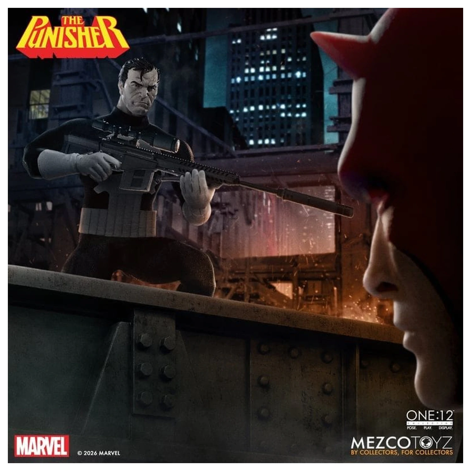 Marvel Comics One:12 Collective Action Figur 1/12 Punisher 17 cm Produktfoto