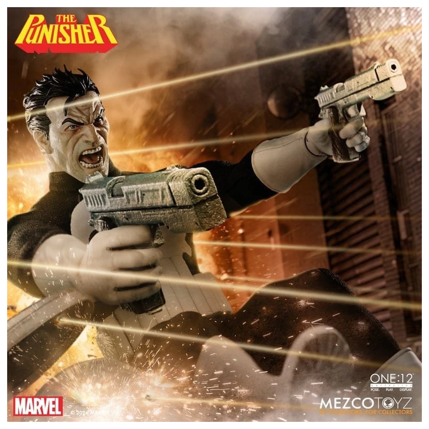 Marvel Comics One:12 Collective Action Figur 1/12 Punisher 17 cm Produktfoto