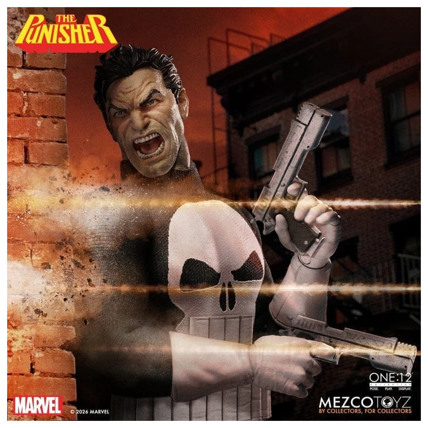 Marvel Comics One:12 Collective Action Figur 1/12 Punisher 17 cm Produktfoto