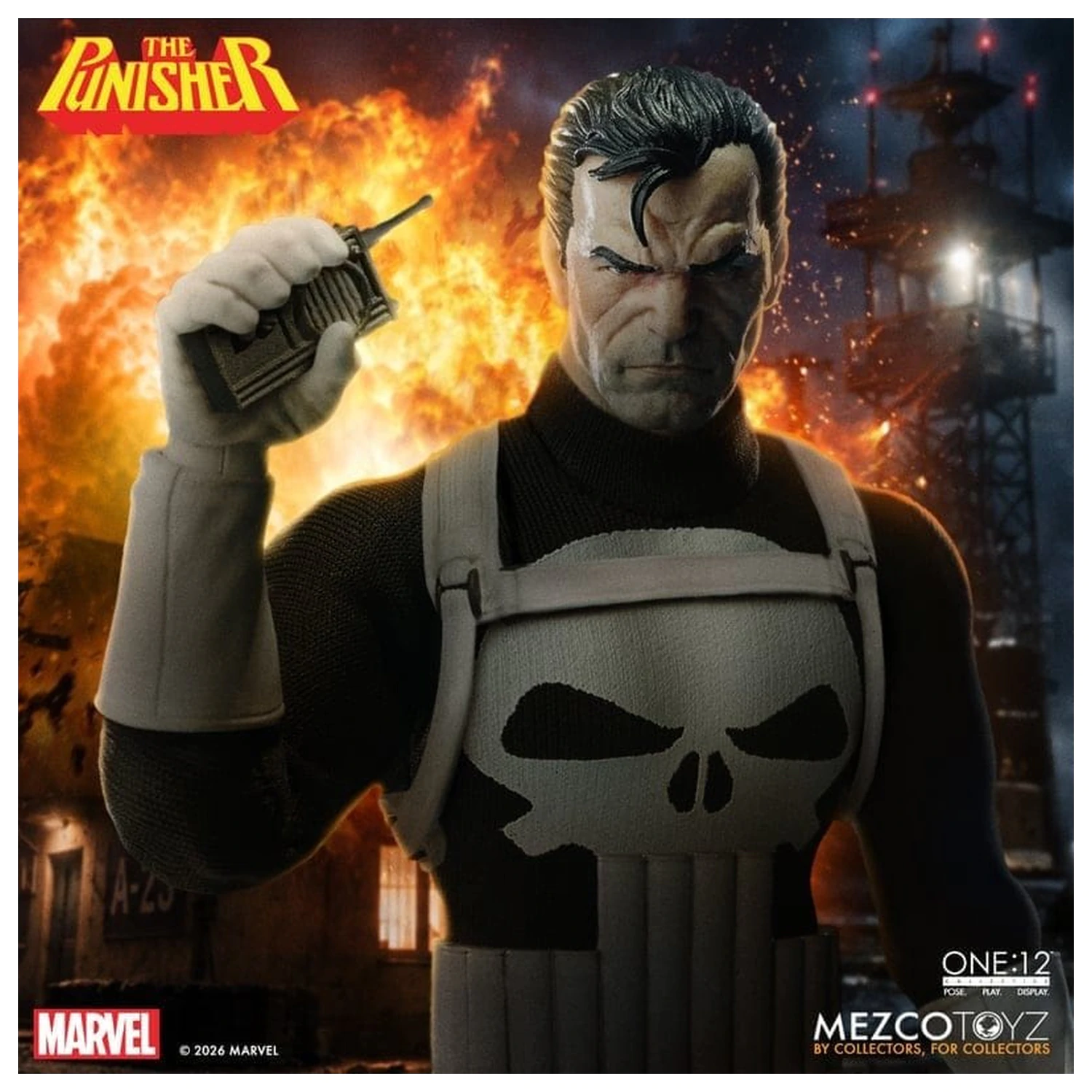 Marvel Comics One:12 Collective Action Figur 1/12 Punisher 17 cm Produktfoto
