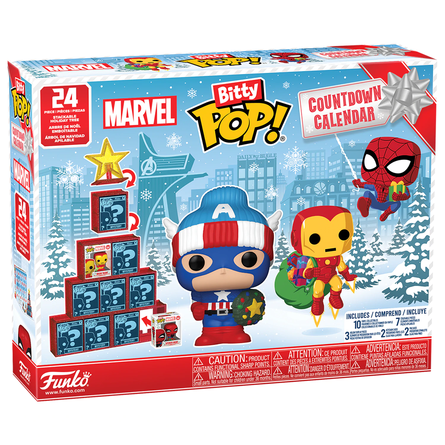 Marvel Comics Bitty Funko POP! Adventskalender Produktfoto