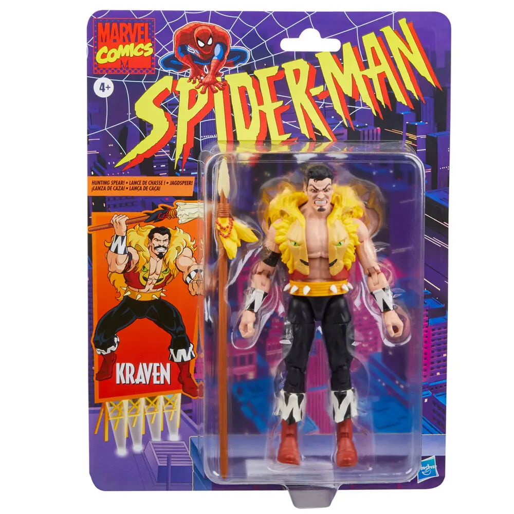 Marvel Comics Spiderman Kraven Figur 15cm termékfotó