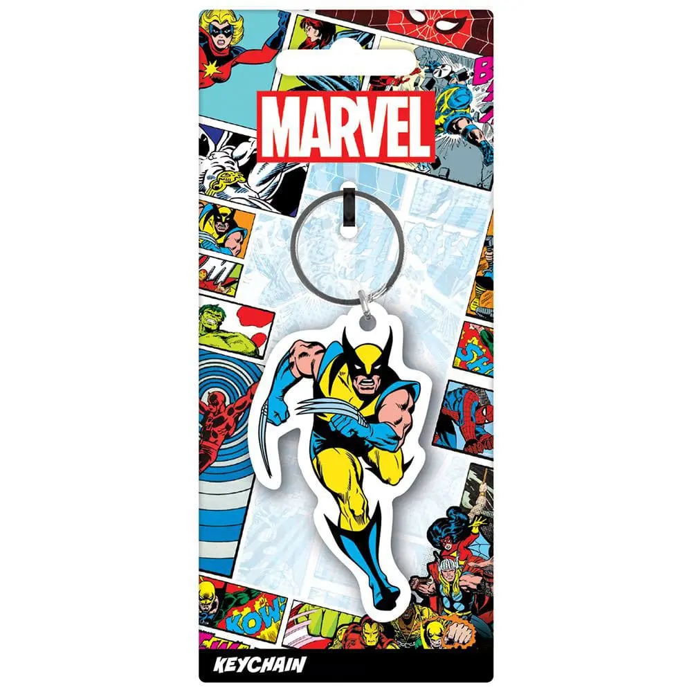 Marvel Comics Gummi-Schlüsselanhänger Wolverine termékfotó
