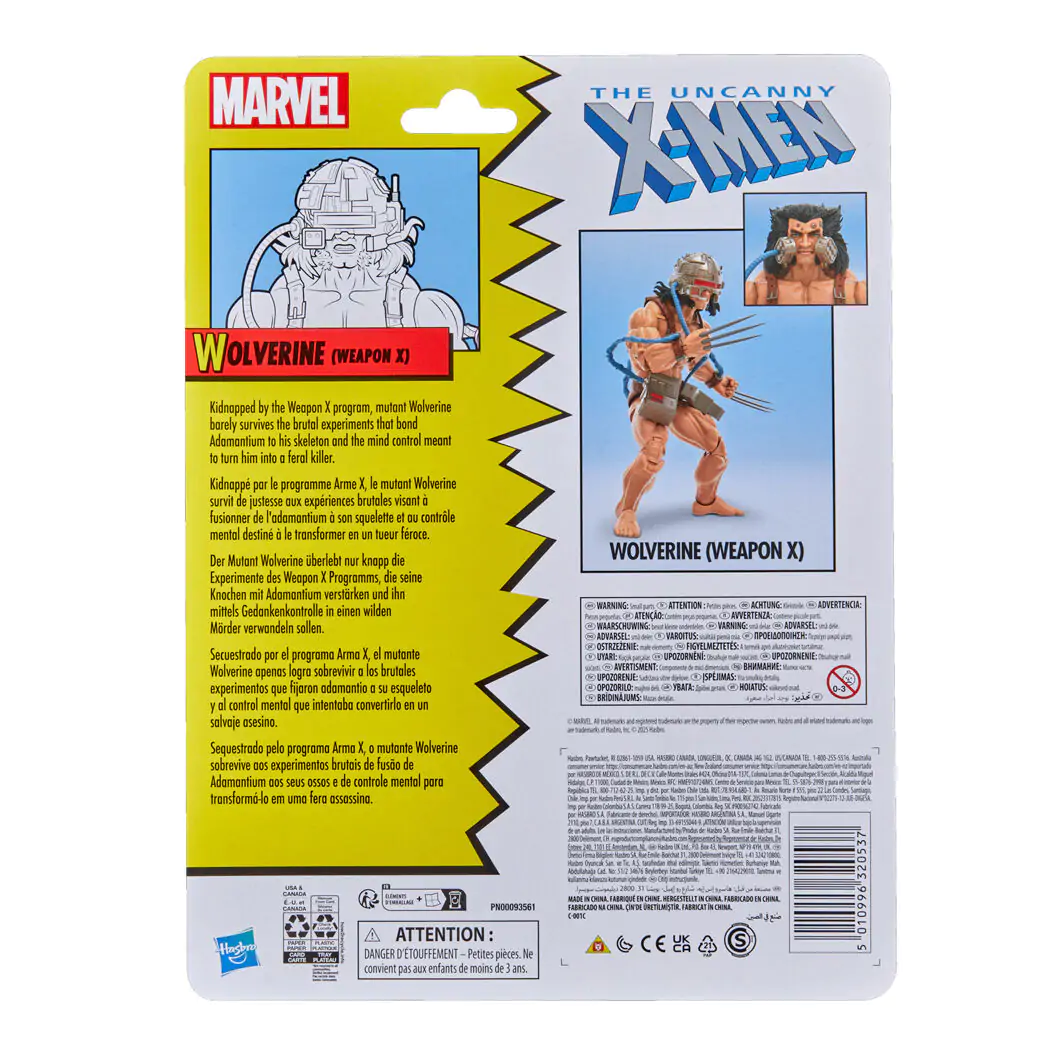 Marvel Comics X-Men Weapon X Wolverine Figur 15 cm Produktfoto