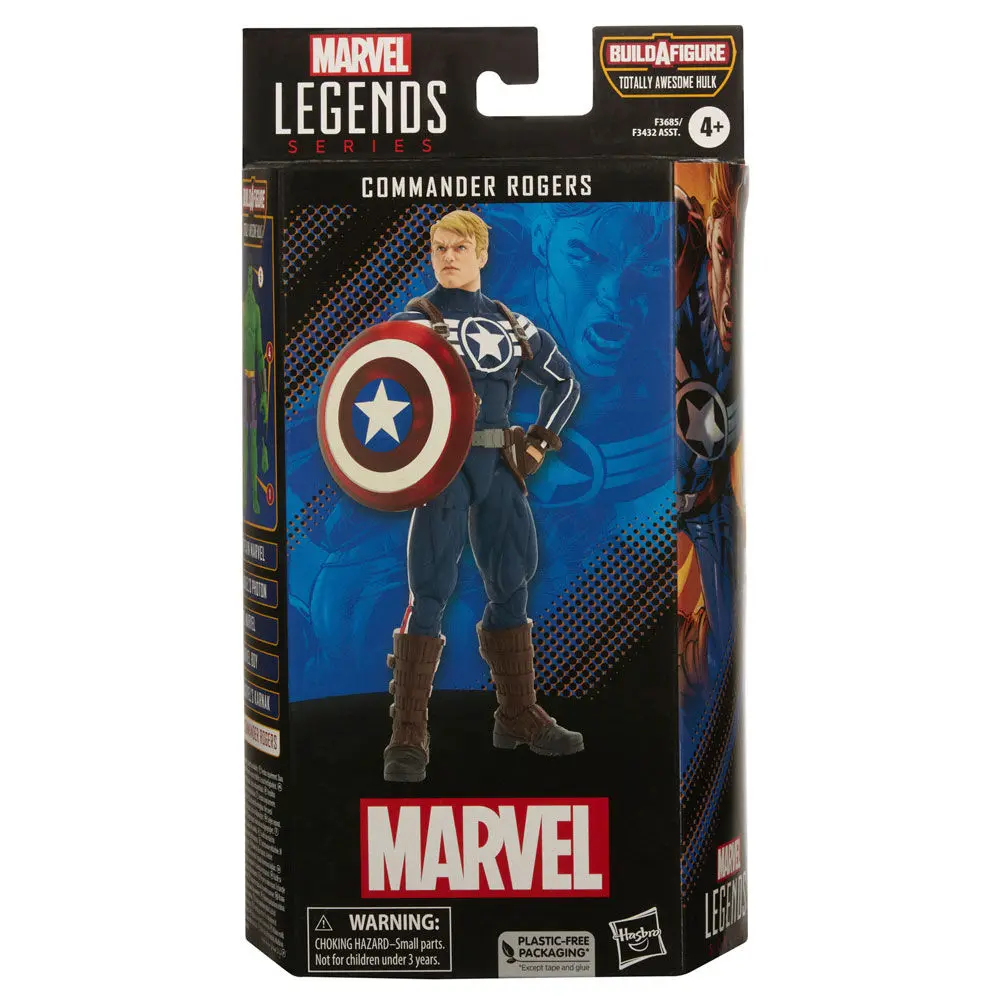 Marvel Legends Actionfigur Commander Rogers (BAF: Totally Awesome Hulk) 15 cm termékfotó