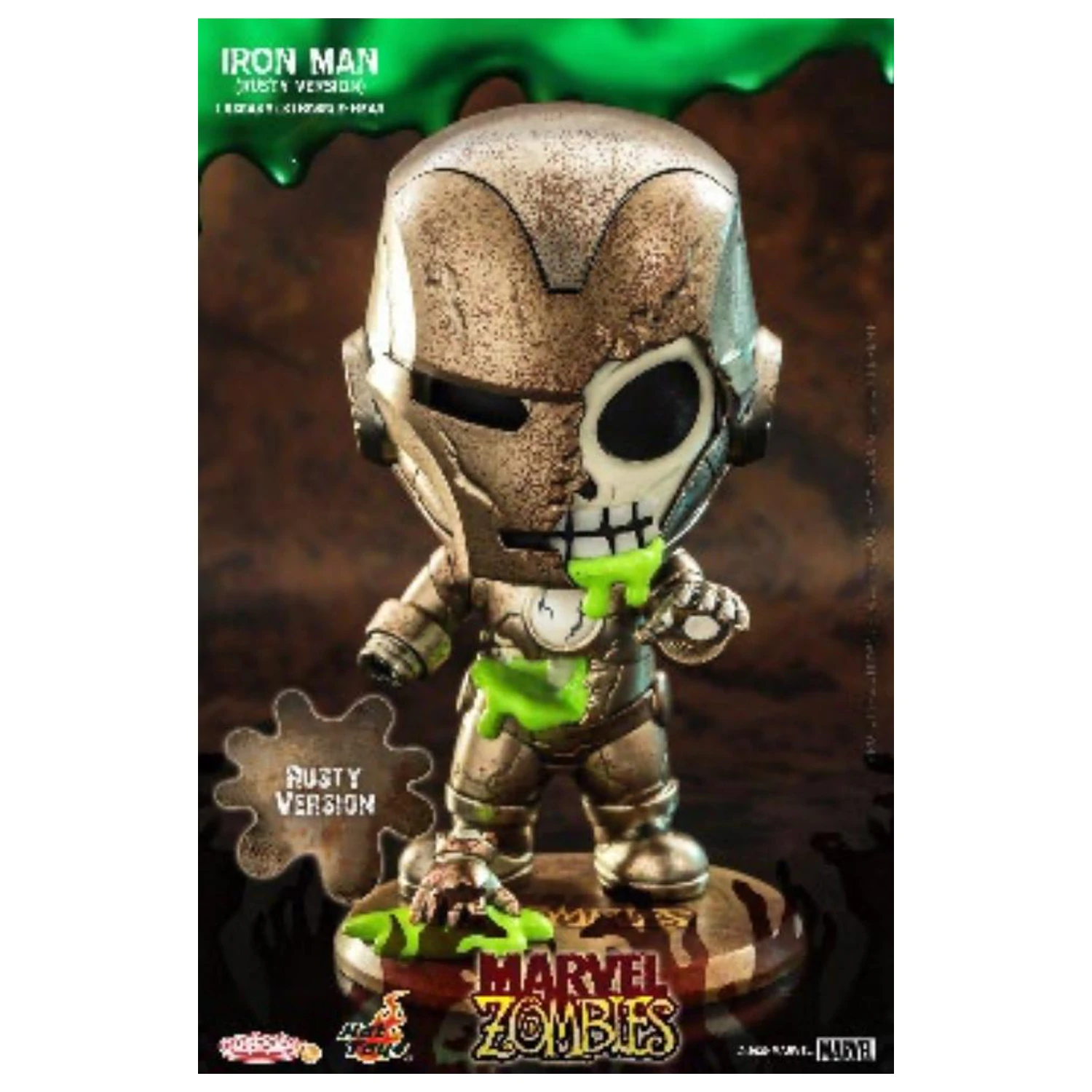 Marvel Cosbaby Welle 3 Iron Man Zombie Rusty Version Produktfoto