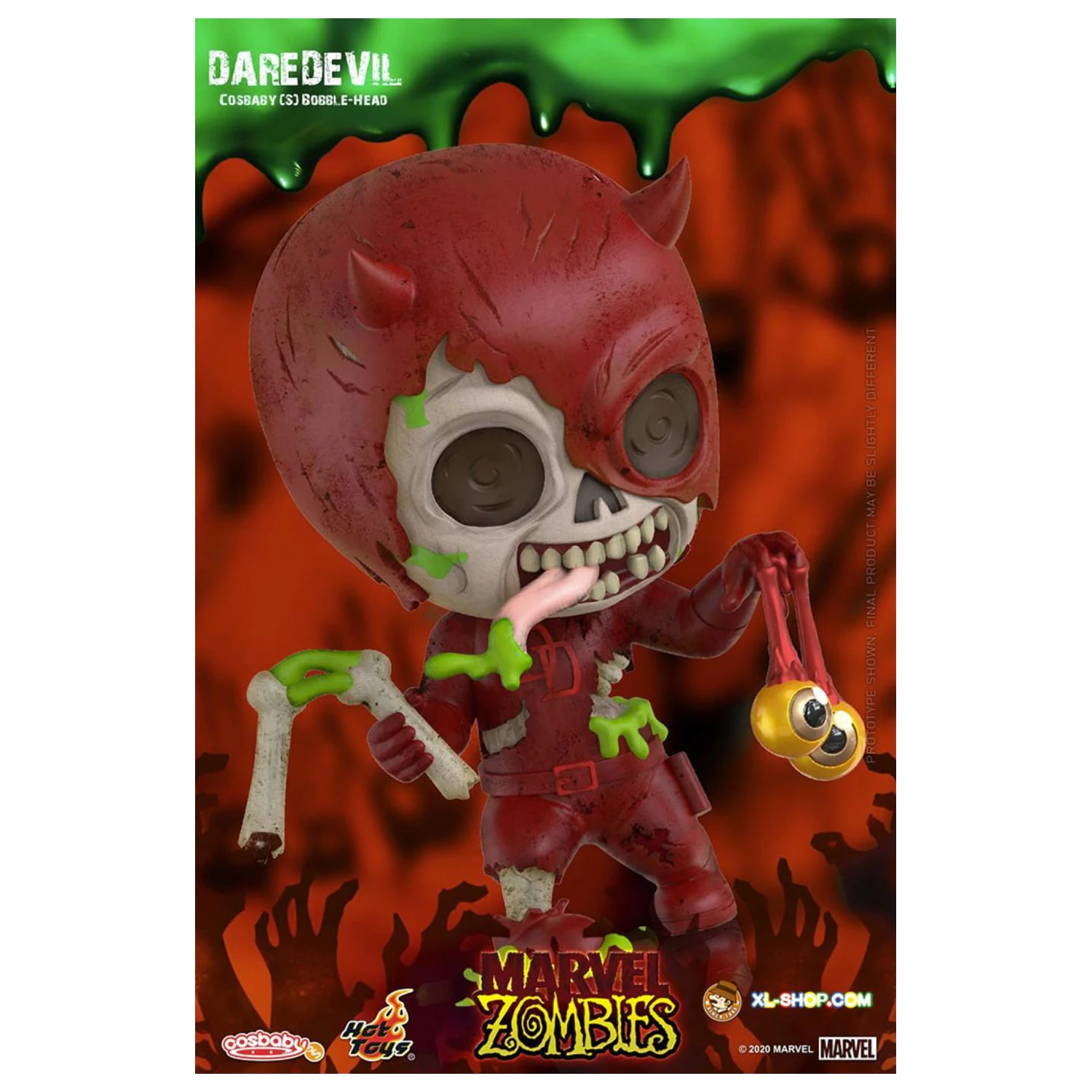 Marvel Cosbaby Wave 5 Daredevil Zombie Produktfoto