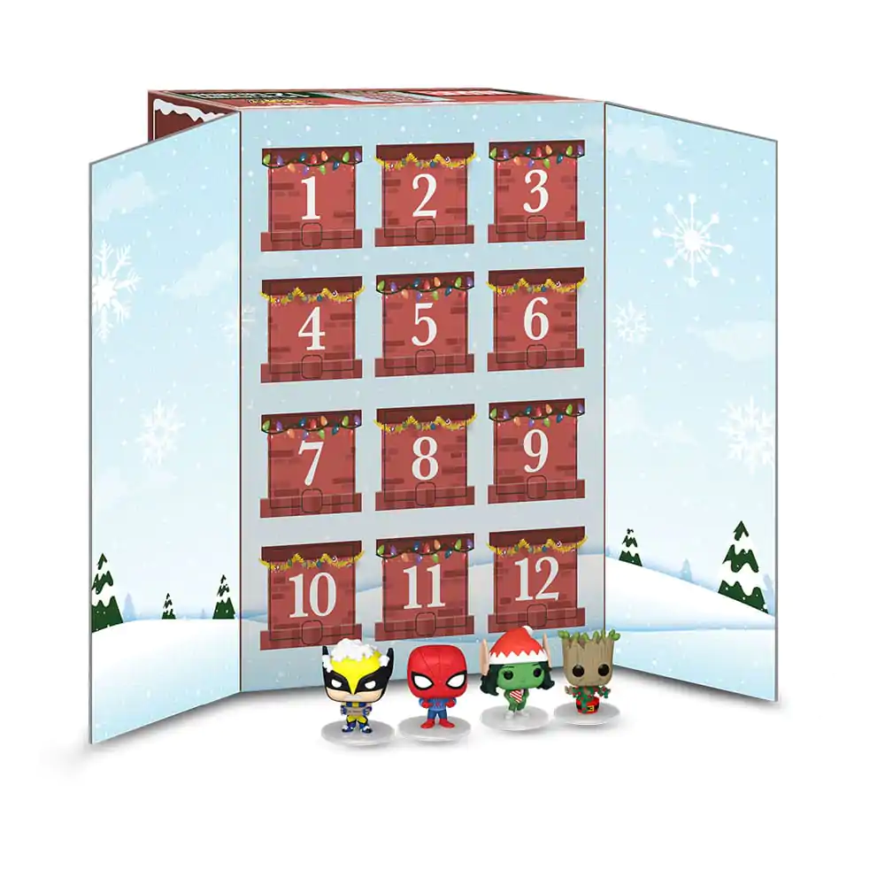 Marvel Countdown Pocket Funko POP! Adventskalender Marvel 12-Day termékfotó