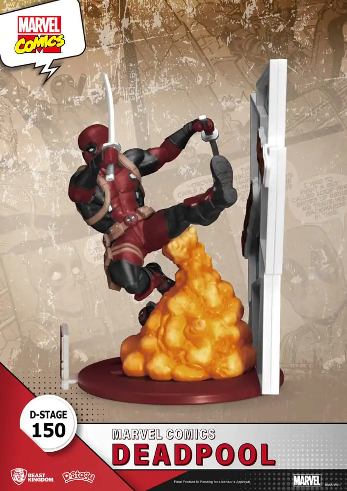 Marvel D-Stage PVC Diorama Deadpool 16 cm termékfotó