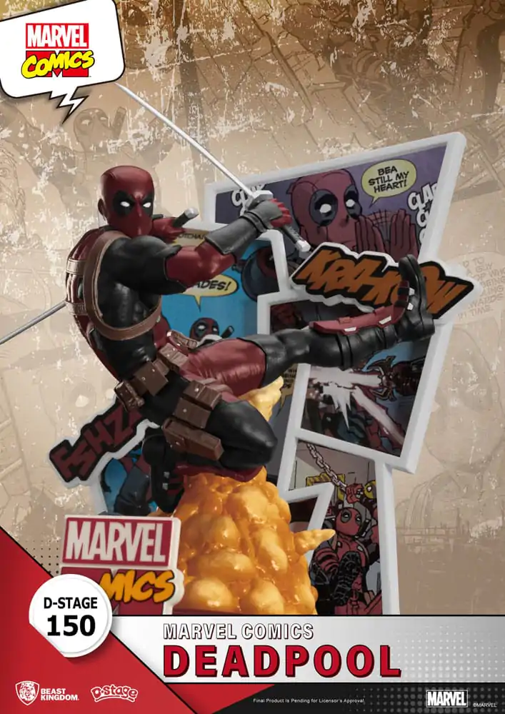 Marvel D-Stage PVC Diorama Deadpool 16 cm termékfotó