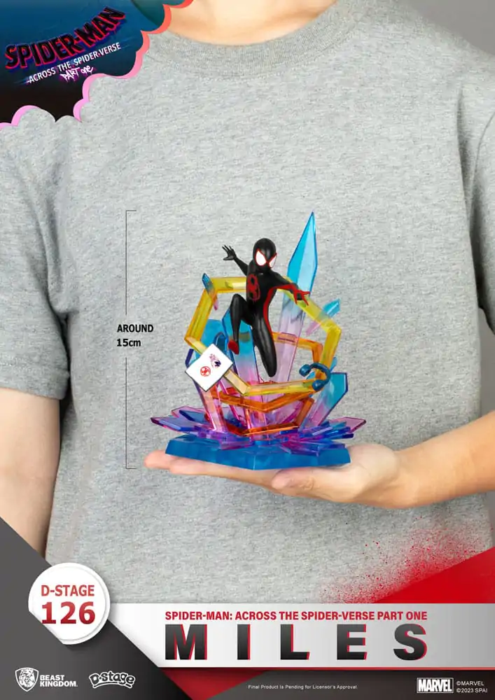 Marvel D-Stage PVC Diorama Spider-Man: Across the Spider-Verse Part One-Miles 15 cm Produktfoto